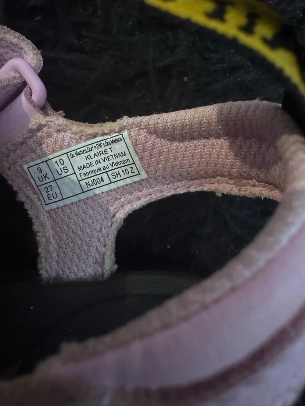 Dr. Martens Kids Lavender Triple-Strap Sandals size 10